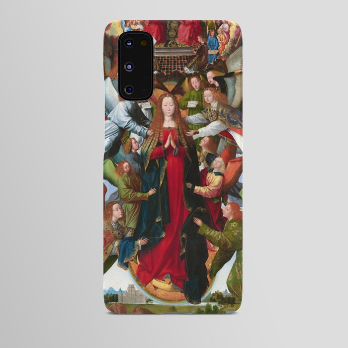 Virgin Mary, Queen of Heaven by Master of the Saint Lucy Legend Android Case