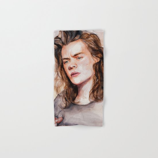 Harry watercolors III Hand & Bath Towel