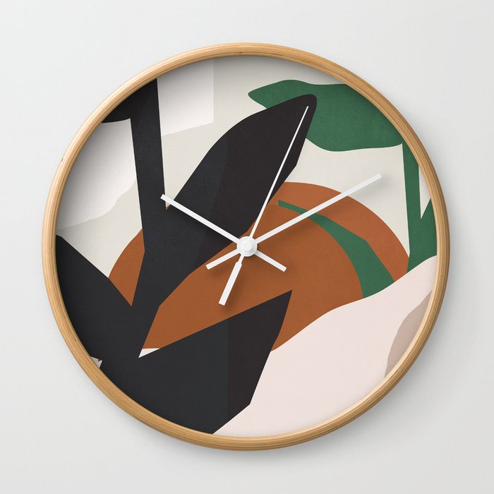 Abstract Art 36 Wall Clock By Thindesign - 36 Wall Clocks Abstract Art 36 Wall Clock By Thindesign - 36 Wall Clocks