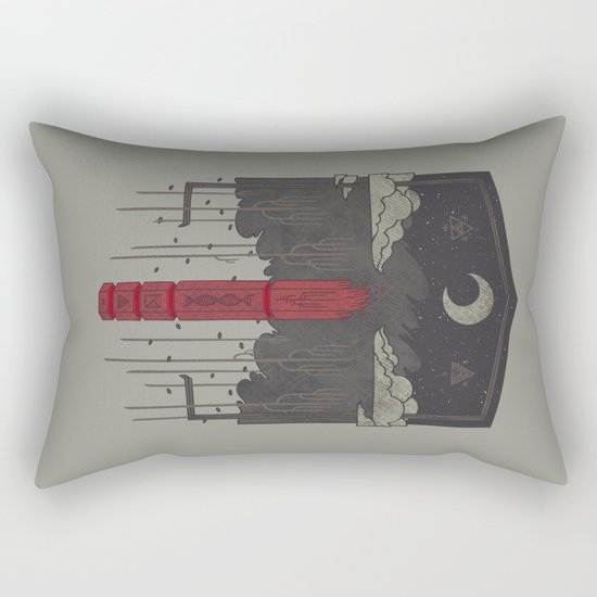 The Lost Obelisk Rectangular Pillow