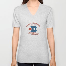 World Champion Braves V Neck T Shirt