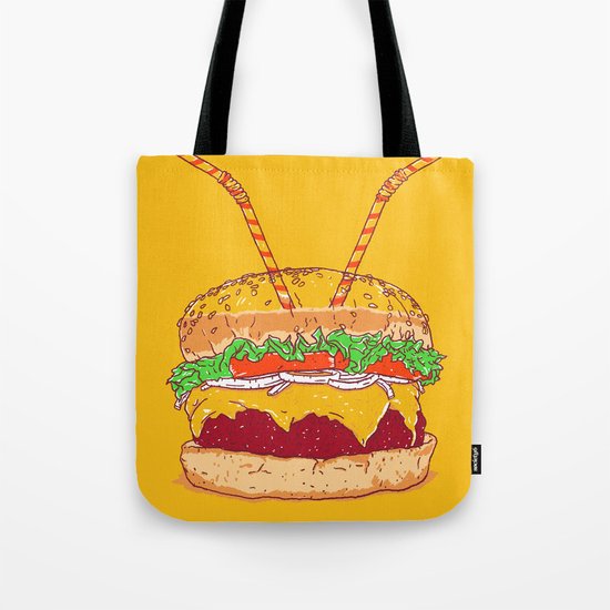 Burger for two Tote Bag