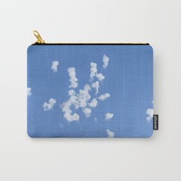 Explotijo (When the clouds make boom!) Carry-All Pouch | Thunder, Nature, Simple, Cloud, Day, Sky, Blue, Minimal, Digital, Digital Manipulation 