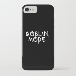Goblin Mode Aesthetic Meme Joke  iPhone Case