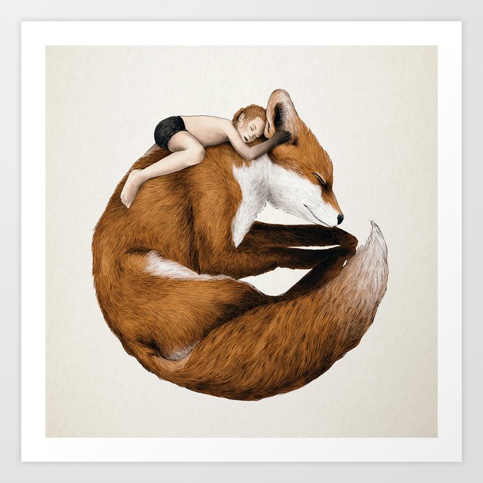 Fox Art Print