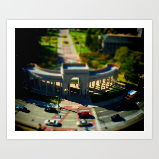 Voorhies Memorial Art Print
