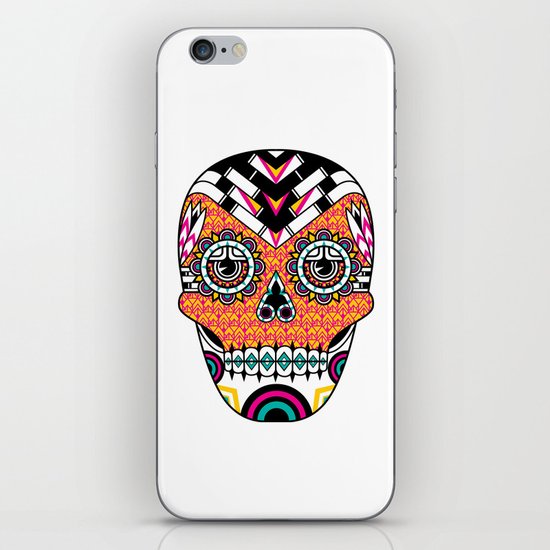 Deco Skull iPhone & iPod Skin