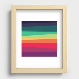 Rainbow Recessed Framed Print