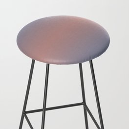 Modern Dusty Rose Pink And Blue Ombre Gradient Pattern Abstract Bar Stool
