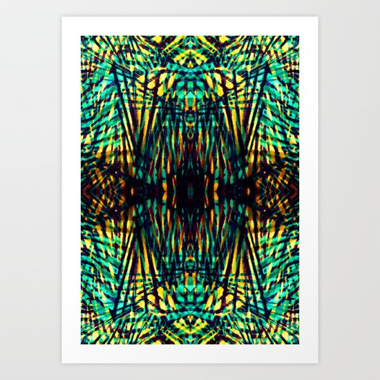 Wild Tiger Art Print