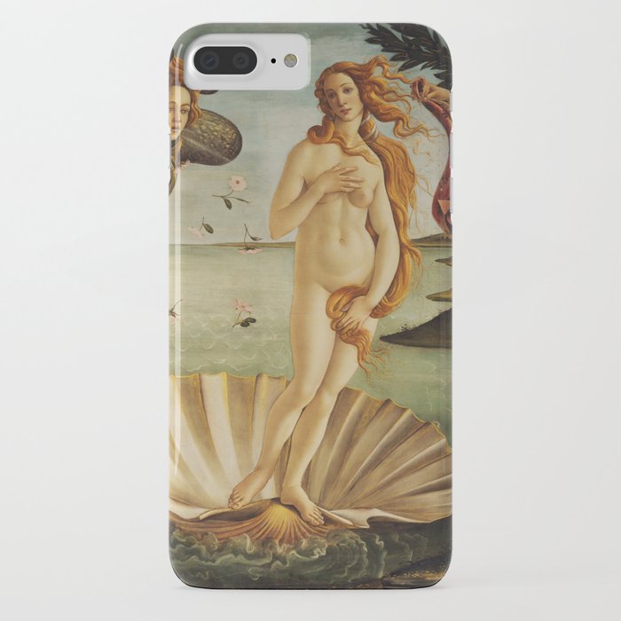 the birth of venus by sandro botticelli iphone case