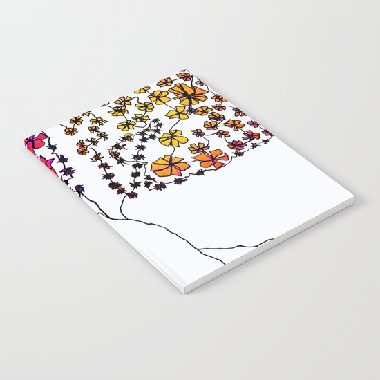 Wall Flowers Notebook