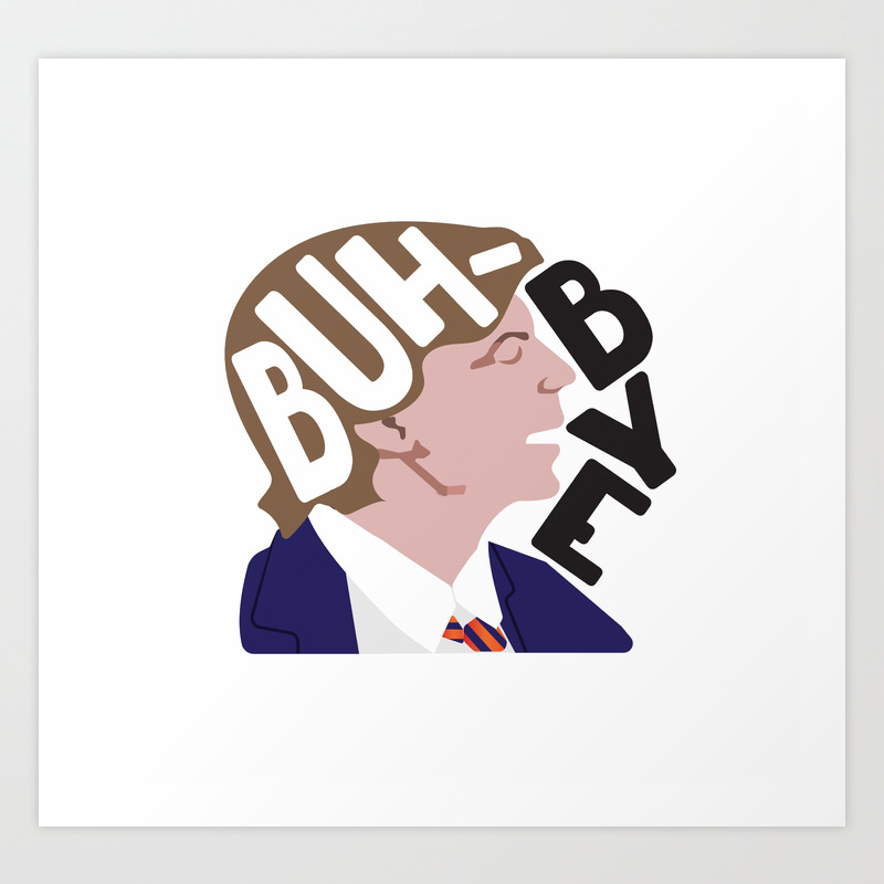 Buh Bye Saturday Night Live David Spade Art Print By Layoutsandlenses Society6