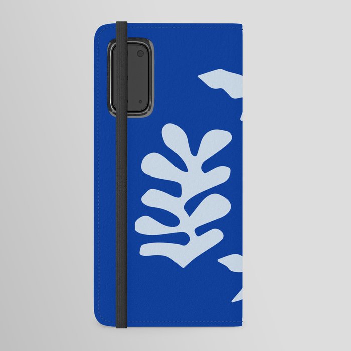 Chathams Blue Collage: Paper Cutouts Matisse Edition  Android Wallet Case