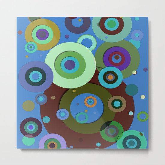 Op Art #9 Metal Print