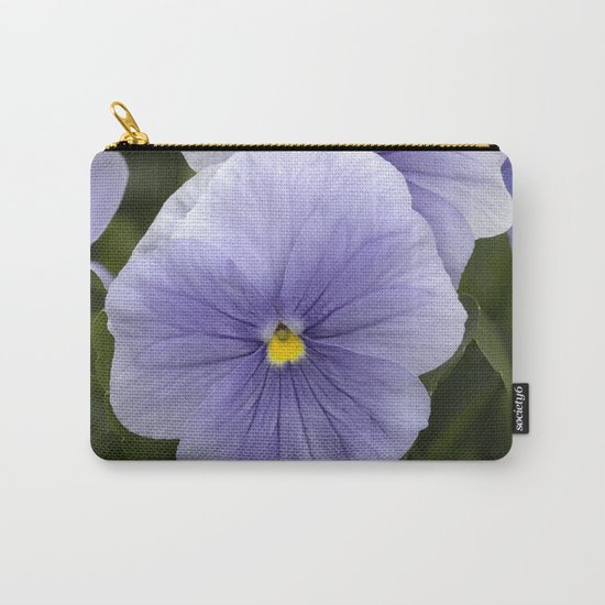 Pansy Mauve Carry-All Pouch