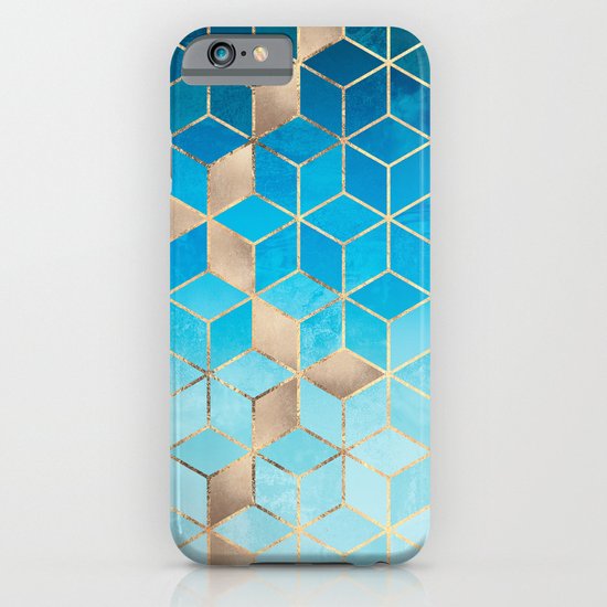 Sea And Sky Cubes (Custom Request) iPhone & iPod Case