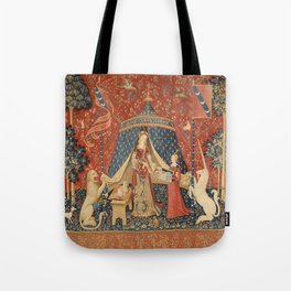 The Lady And The Unicorn Tote Bag