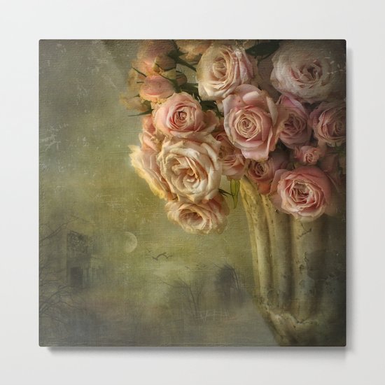 moonlight & roses Metal Print