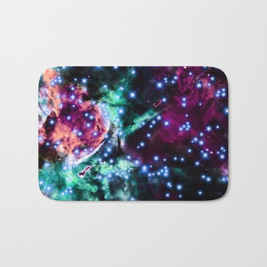 space stars. Bath Mat