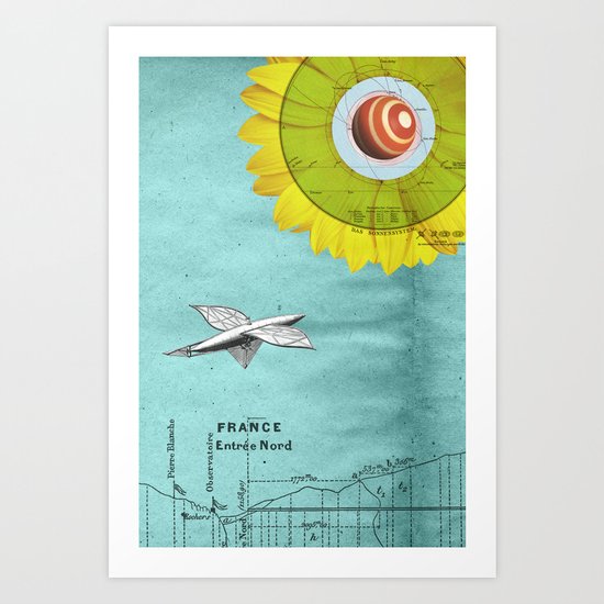 Spacecraft Art Print