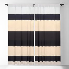Home Office Beige Blackout Curtain