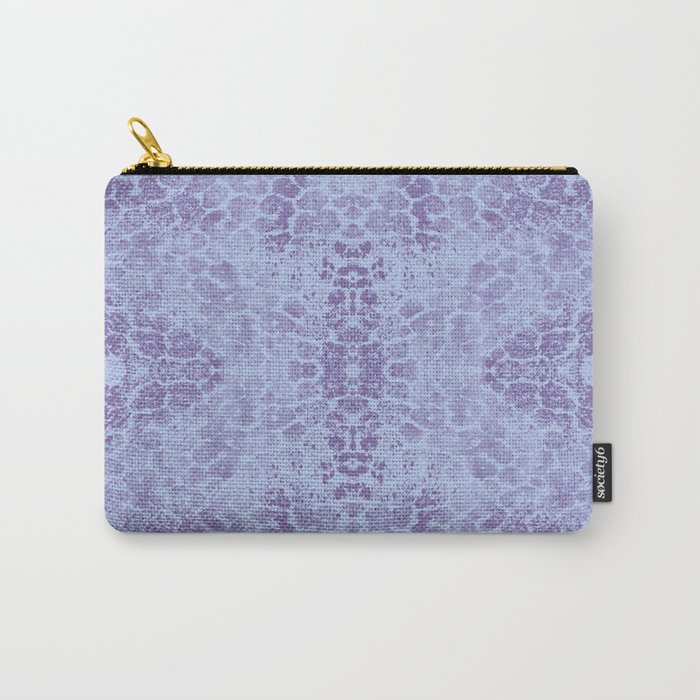 Frosted Leopard Carry-All Pouch