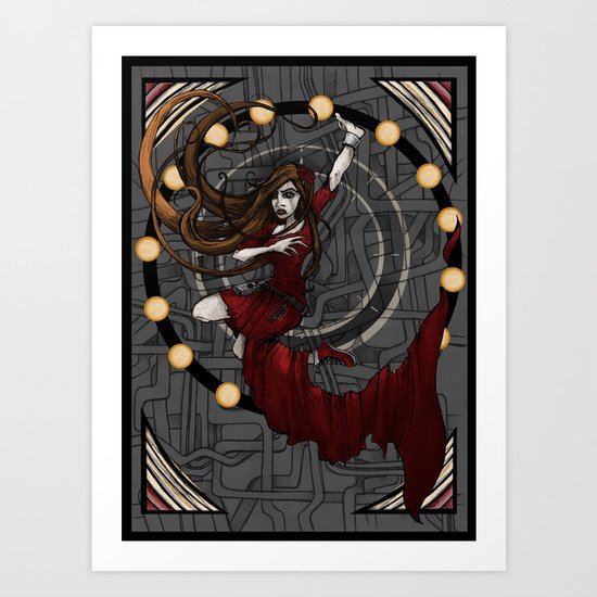 The Human Inside Art Print