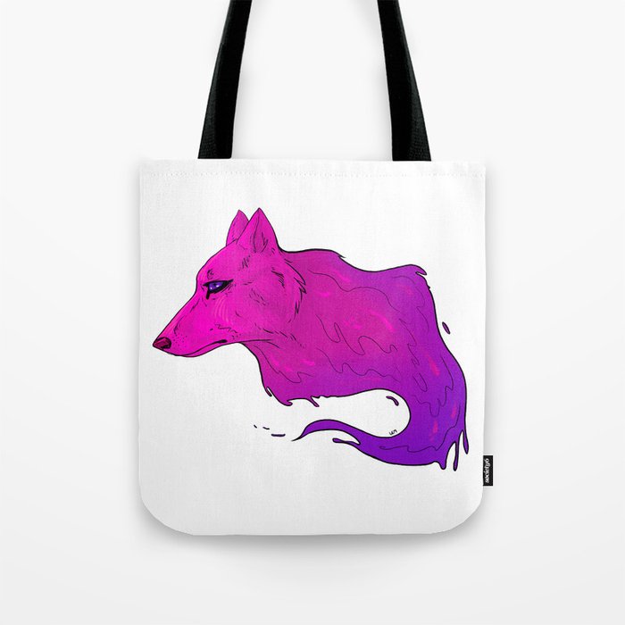 Gloop Wolf Tote Bag