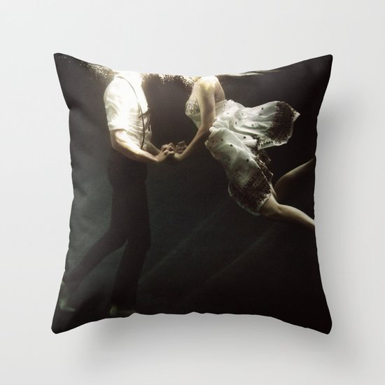abyss of the disheartened VII Throw Pillow