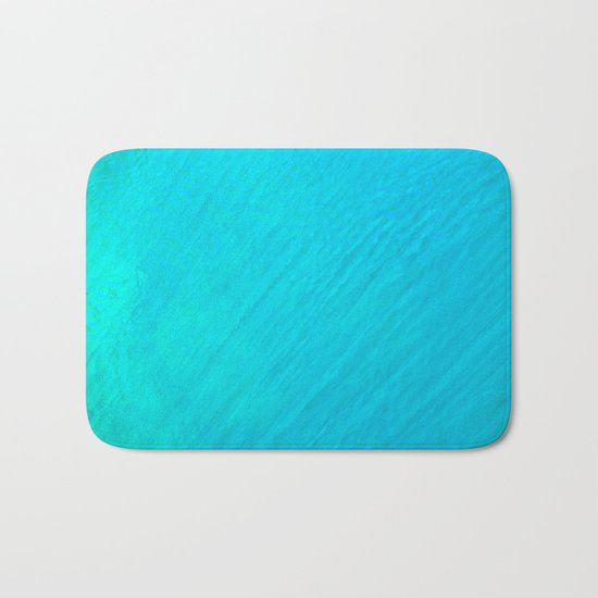 Turquoise Marble River Bath Mat