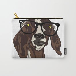 Hipster Goat Carry-All Pouch