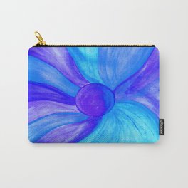 Rays in blue Carry-All Pouch