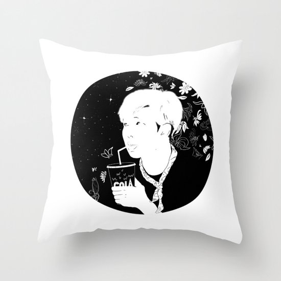 Blood Sweat & Tears Throw Pillow