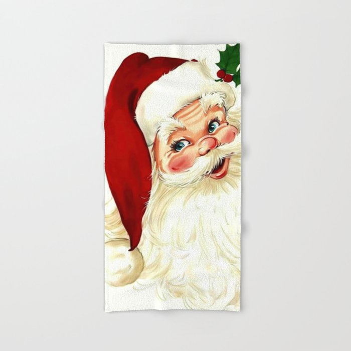 Santa 2025 bath towels