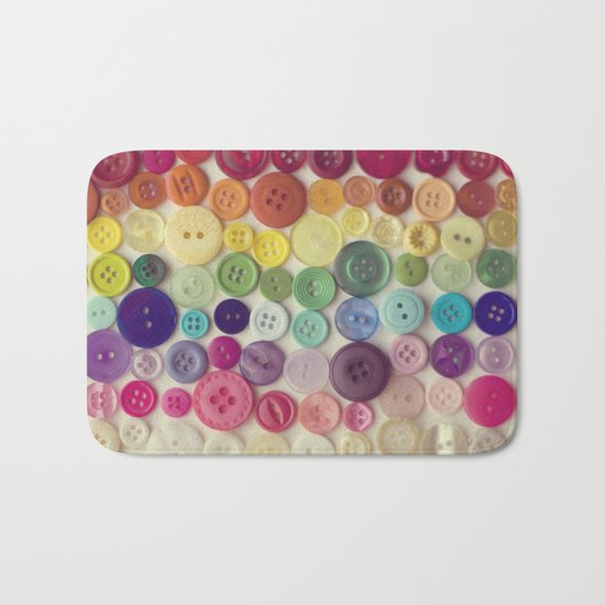 buttons Bath Mat
