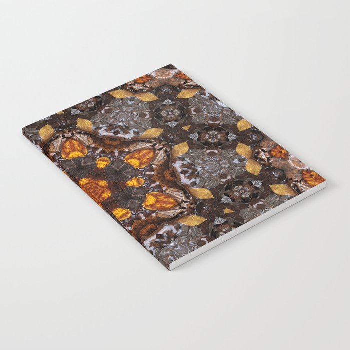 Kaleidoscope - Wet Autumn Leaves Notebook