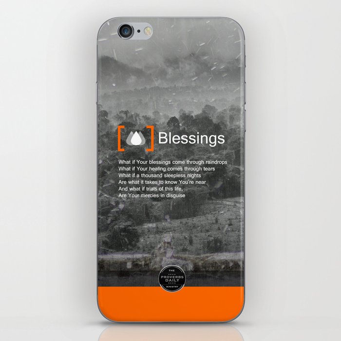 Blessings iPhone Skin