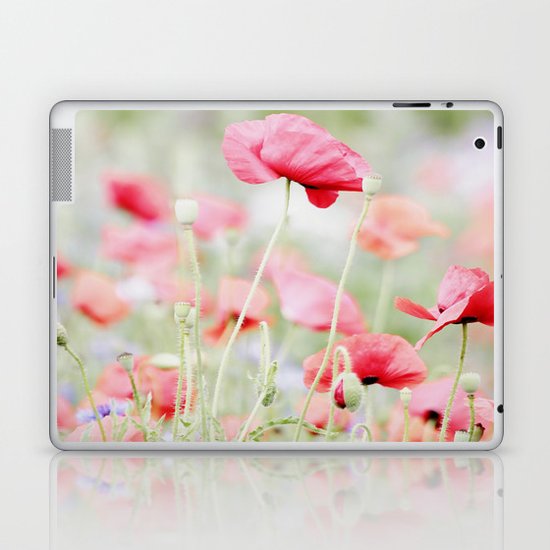 Poppy pastels Laptop & iPad Skin