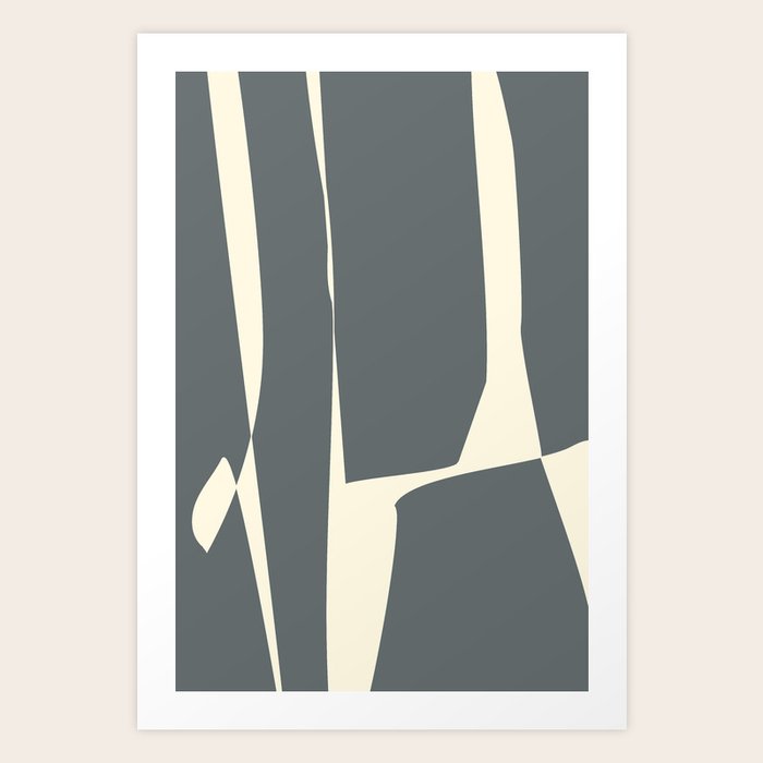 Gray Minimalism 01 Art Print by EmcDesignLab Society6