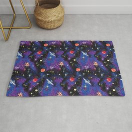 Out of This World Carpet Pattern Area & Throw Rug