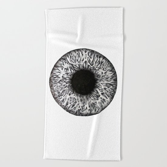 Iris Beach Towel