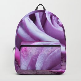 Rose of Love #Pink #Purple #art #society6 Backpack | Rosebud, Color, Digitalmanipulation, Nature, Romantic, Photo, Soft, Blume, Anitajantz, Flower 