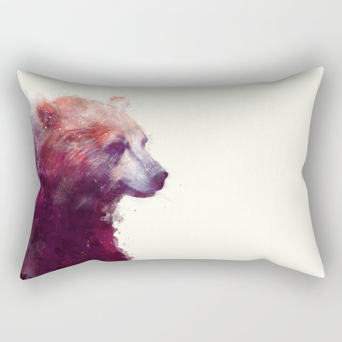 Bear // Calm Rectangular Pillow