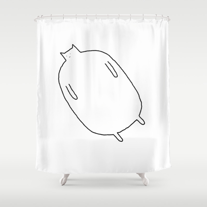 Cat 94 Shower Curtain By Dailypurrr Society6