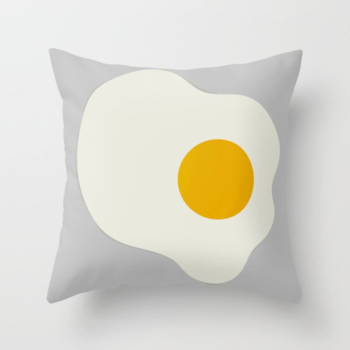 Egg_Minimalism_01 Throw Pillow