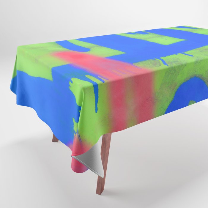 Downtown LA Graffiti Street Art Tablecloth by MIBE Society6
