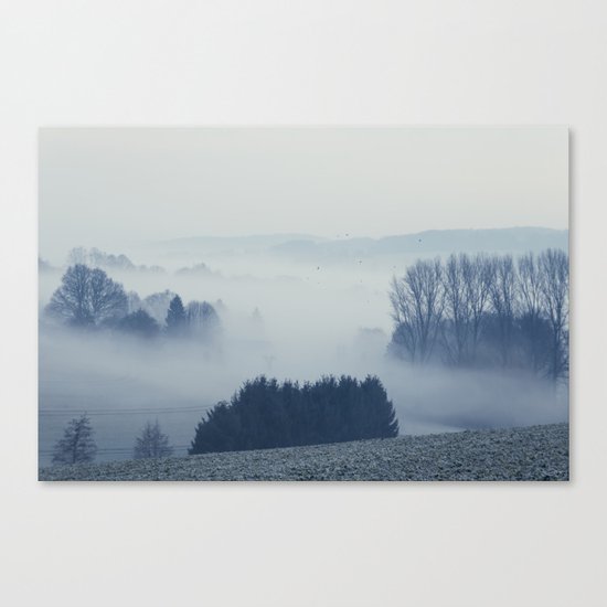 White Cover Canvas Print