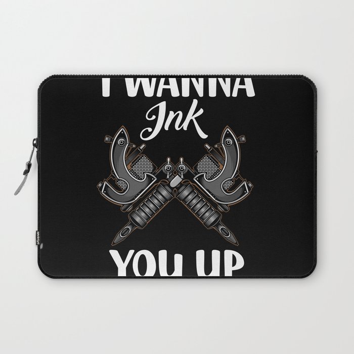 Tattoo artist tattoos tattooing Laptop Sleeve