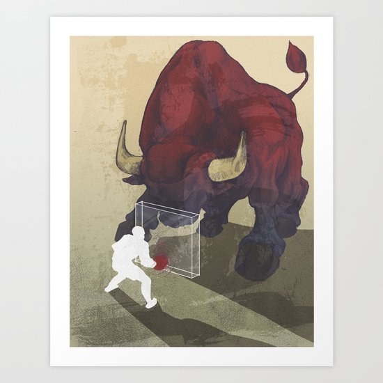 Courage Art Print